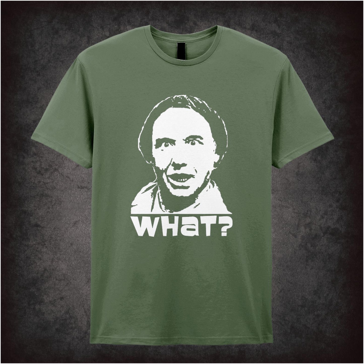 What? – Cult British Comedy Graphic T-Shirt
