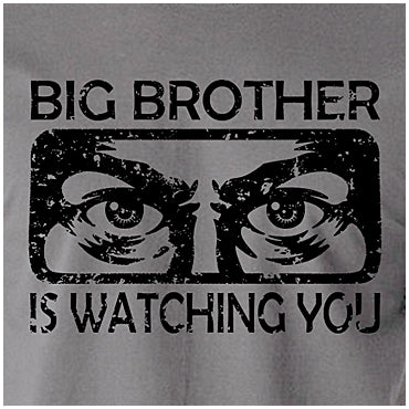 Big Brother Is Watching You - George Orwell - 1984 Inspired Unisex T Shirt