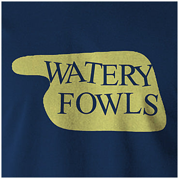 Watery Fowls Hotel Sign - Fawlty Towers Inspired Unisex T Shirt