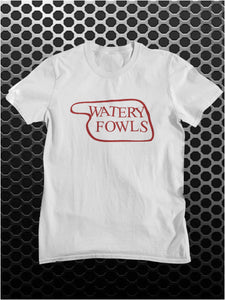 Watery Fowls Hotel Sign - Fawlty Towers Inspired Unisex T Shirt