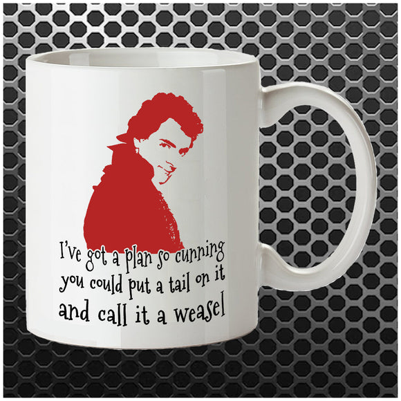 I've Got A Plan So Cunning, You Could Put A Tail On It And Call It A Weasel - Blackadder Inspired Mug