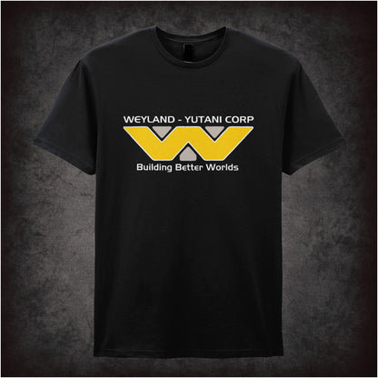 Weyland-Yutani Corporation: Building Better Worlds – Cult Sci-Fi Graphic T-Shirt
