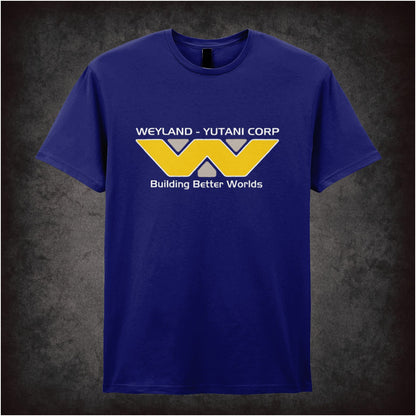 Weyland-Yutani Corporation: Building Better Worlds – Cult Sci-Fi Graphic T-Shirt