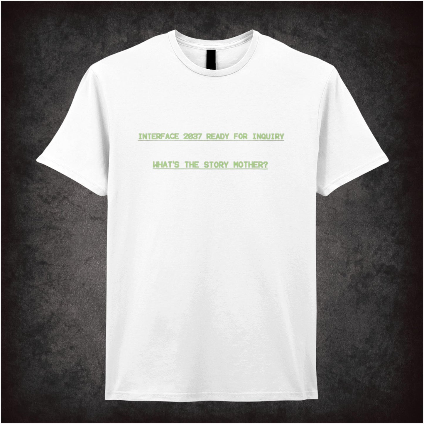 Whats The Story Mother Alien inspired unisex T-shirt with graphic design