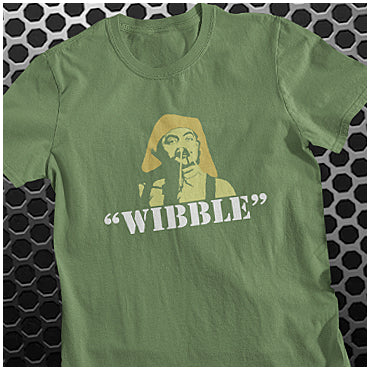 WIBBLE! - Blackadder Inspired Unisex T Shirt