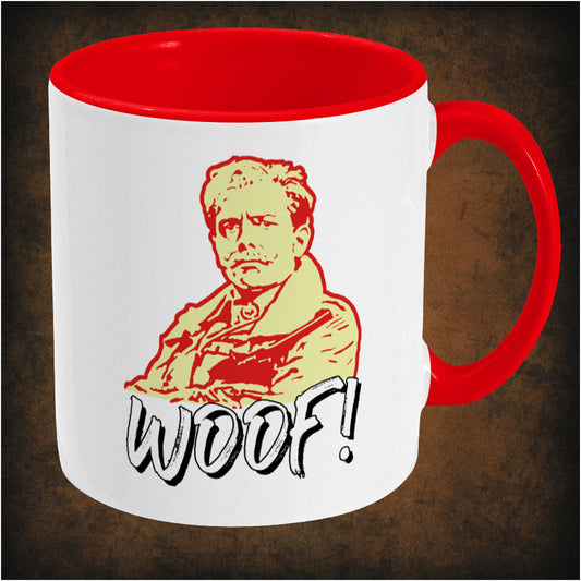 Woof! – Lord Flashheart Two-Tone Mug