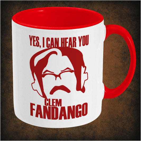 Yes, I Can Hear You, Clem Fandango – Two-Tone Mug