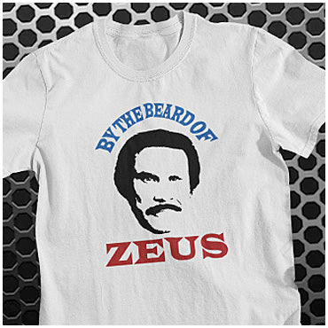 By The Beard Of Zeus - Anchorman Inspired Unisex T Shirt