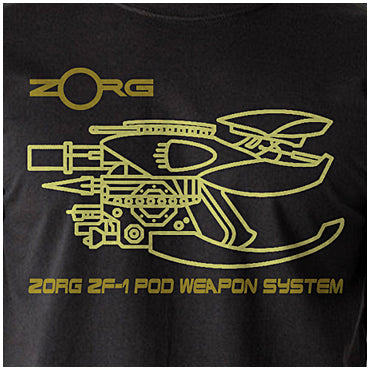 ZF-1 Pod Weapon System - Fifth Element Inspired Unisex T Shirt