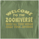 Welcome To The Zooniverse Where All Your Dreams Come True...Niverse - The Mighty Boosh Inspired Unisex T Shirt