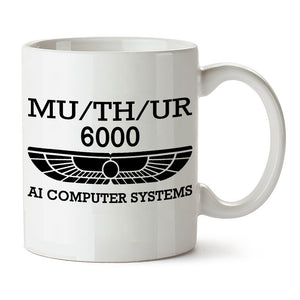 Alien Inspired Mug - MU/TH/UR 6000 AI Computer Systems