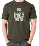 The Big Lebowski Inspired T Shirt - Hey, Careful Man, There's A Beverage Here