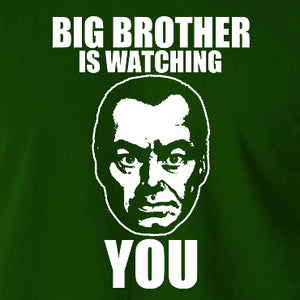 1984 Inspired T Shirt - Big Brother Is Watching You - George Orwell