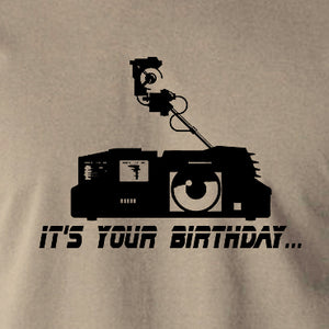 Blade Runner Inspired T Shirt - Voight Kampff - It's Your Birthday....