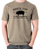 Snatch Inspired T Shirt - Brick Top Pig Farm