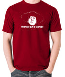 Blazing Saddles - Mongo Like Candy - Men's T Shirt - brick red