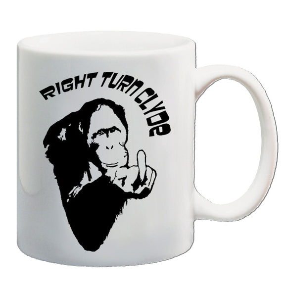 Every Which Way But Loose Inspired Mug - Right Turn Clyde