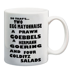 Fawlty Towers Inspired Mug - Colditz Salad