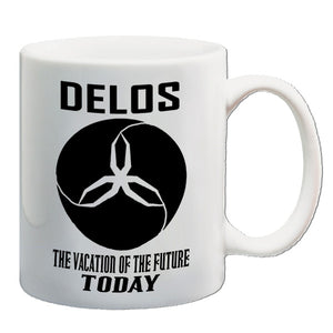 Westworld Inspired Mug - Delos The Vacation Of The Future Today