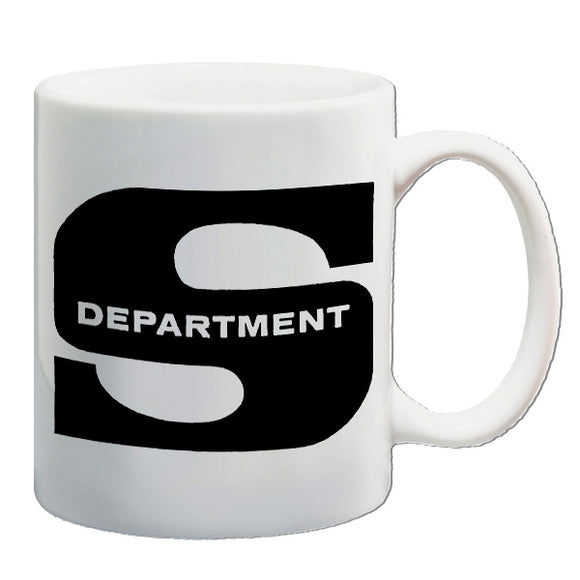 Jason King Department S Inspired Mug - Logo