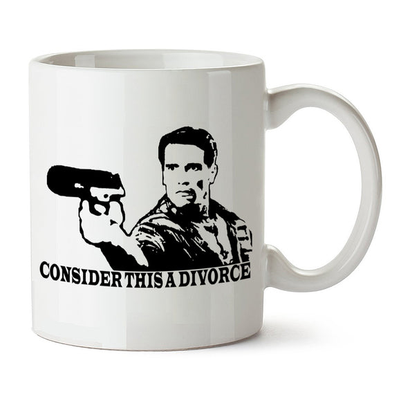 Total Recall Inspired Mug - Consider This A Divorce
