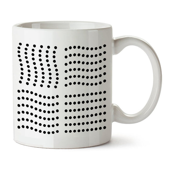 Fifth Element Inspired Mug - Four Elements Dots
