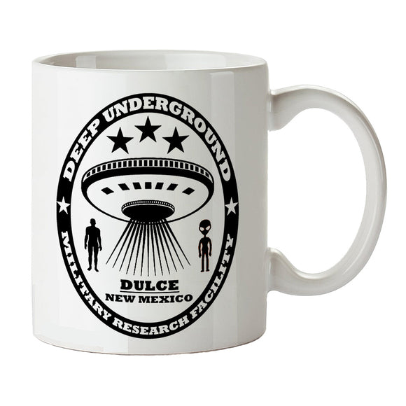 UFO Mug - Dulce New Mexico - Deep Underground Military Research Facility