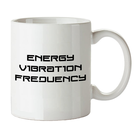 Nikola Tesla Mug - Energy Vibration Frequency