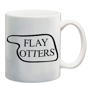 Fawlty Towers Inspired Mug - Flay Otters Hotel Sign