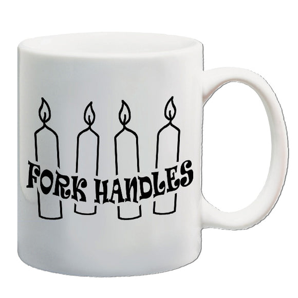 The Two Ronnies Inspired Mug - Four Candles