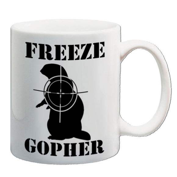 Caddyshack Inspired Mug - Freeze Gopher