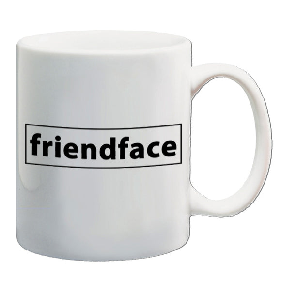 The IT Crowd Inspired Mug - Friendface