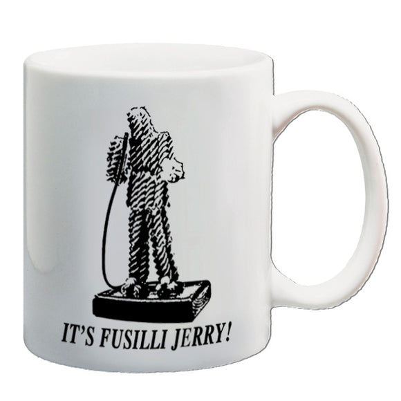 Seinfeld Inspired Mug - It's Fusilli Jerry!