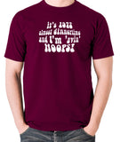 Life On Mars, Ashes To Ashes Inspired T Shirt - It's 1973, Almost Dinnertime And I'm 'Avin' Hoops