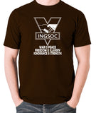 1984 Inspired T Shirt - INGSOC War Is Peace - George Orwell