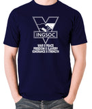 1984 Inspired T Shirt - INGSOC War Is Peace - George Orwell
