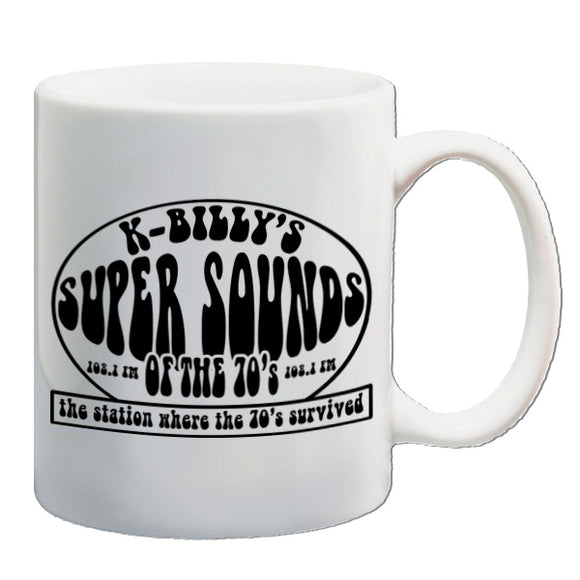 Reservoir Dogs Inspired Mug - K-Billy's Super Sounds Of The '70s