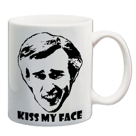 Alan Partridge Inspired Mug - Kiss My Face