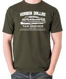 Fifth Element Inspired T Shirt - Korben Dallas Taxi Service