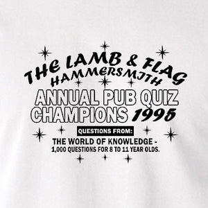 Bottom Inspired T Shirt - The Lamb And Flag Hammersmith