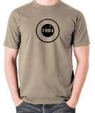 1984 - George Orwell - Men's T Shirt - khaki
