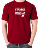 A Clockwork Orange - Come and Get One In The Yarbles - Men's T Shirt - brick red