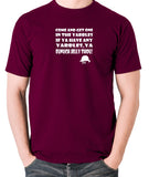 A Clockwork Orange - Come and Get One In The Yarbles - Men's T Shirt - burgundy