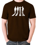 A Clockwork Orange - Droogs Silhouette - Men's T Shirt - chocolate
