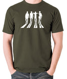A Clockwork Orange - Droogs Silhouette - Men's T Shirt - olive