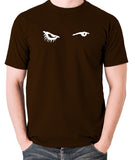 A Clockwork Orange - Alex Eyes - Men's T Shirt - chocolate