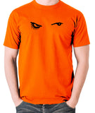 A Clockwork Orange - Alex Eyes - Men's T Shirt - orange
