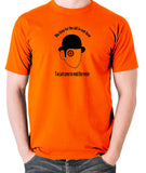 A Clockwork Orange - I've Just Come To Read The Meter - Men's T Shirt - orange