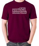 Alien - Nostromo Start-up Screen - Men's T Shirt - burgundy