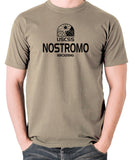 Alien - USCSS Nostromo - Men's T Shirt - khaki